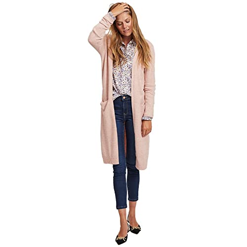 Vila Kobiety Viril Long L/S Knit Cardigan - Noos Kardigan, Misty Rose, XS