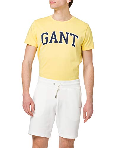GANT Męskie oryginalne szorty dresowe, Eggshell, 5XL