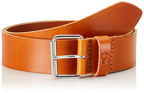 Fjällräven Unisex Singi 4 cm pasek, brązowy (Leather Cognac 249), 110|#690 (rozmiar producenta: 110cm)