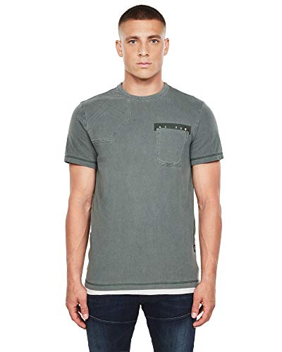 G-STAR RAW Męska koszulka polo Hunting PatchG-STAR RAW męska koszulka polo Hunting Patch, Jungle Gd C336-b783, XS