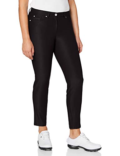 Brax Golf Damskie spodnie Fiona X Support, czarny, 31W x 30L