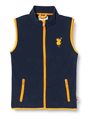 Playshoes Unisex dziecięca kurtka polarowa mysz, 11 - Marine, 80