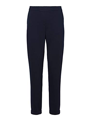 VERO MODA Vmsasimaya Nw Pant TLR spodnie damskie, Niebieski (Night Sky Detail: Toka Night Sky), 38