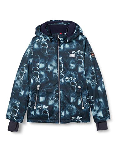 Lego Wear Lwjoshua-Lego Ninjago kurtka chłopięca, 590 Dark Navy, 104 cm