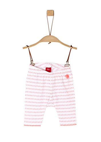 s.Oliver Legginsy niemowlęce dla, 01a6 White Aop, 68 cm (Regularny)