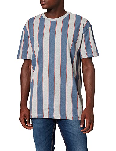 Urban Classics Koszulka męska z nadrukiem oversized Bold Stripe Tee