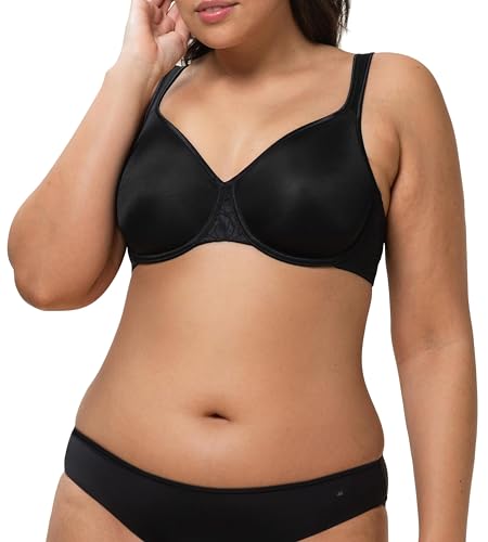 Triumph Damski biustonosz Comfort Minimizer W, Czarny, 85G
