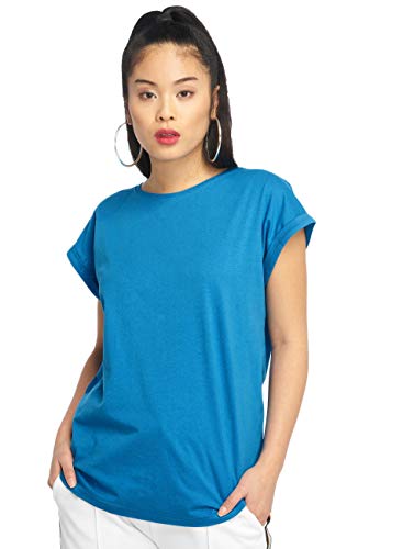 Urban Classics Damska koszulka damska z przedłużonymi ramionami, kolor hawaiianblue, XS