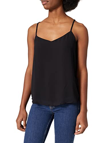ONLY Onlmoon Singlet Noos WVN Top damski, czarny (Black Black), 36