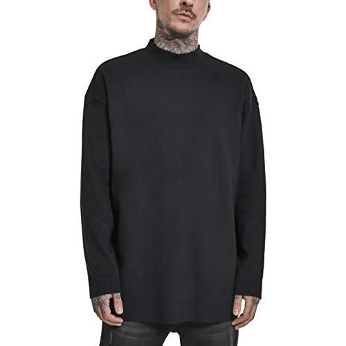 Urban Classics męski Peached Open Edge Interlock zima Ls top z długim rękawem