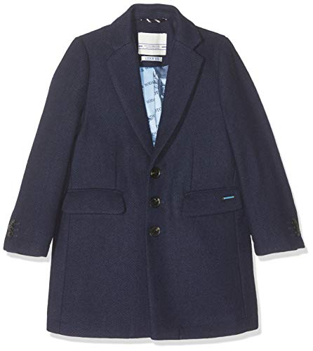 Scotch & Soda Chłopięca kurtka Classic Coat in Bonded Quality, Wielokolorowy (Combo B 218), 104