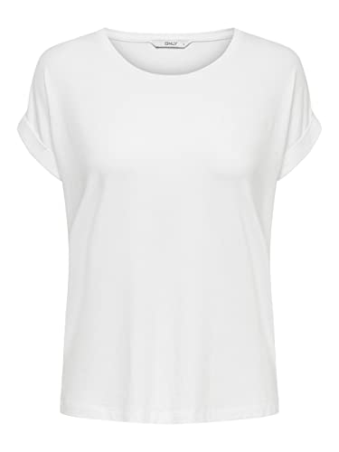 ONLY Onlmoster S/S Top Noos JRS koszulka damska, biały (White White), XXL