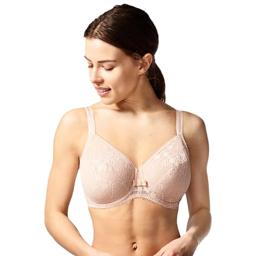 Chantelle DAY TO NIGHT, bardzo kryjący biustonosz z fiszbinami, bielizna damska, beżowy Dore, 85G