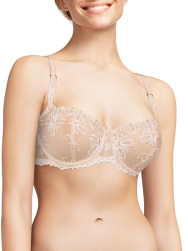 Chantelle CHAMPS ELYSEES, biustonosz na ramiączkach, bielizna damska, dune, 70E