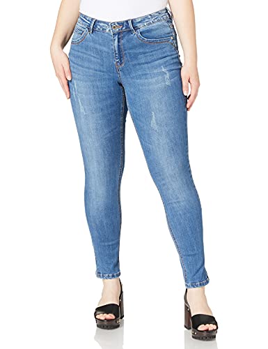 ONLY Carmakoma dżinsy damskie, niebieski (medium blue denim), 42
