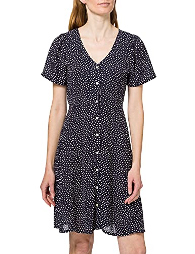 ONLY Sukienka damska z nadrukiem, Night Sky/Aop:dot W Macadamia, 34