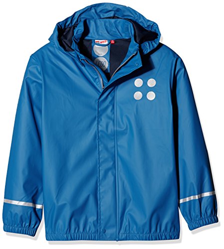 Lego Wear Kurtka przeciwdeszczowa dla dzieci, niebieski (Blue 556), 5 Lat