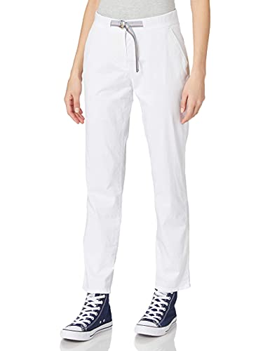 BRAX Damskie spodnie typu chino Relaxed Fit Style Mel S Stretch bawełna, biały, 36W / 30L