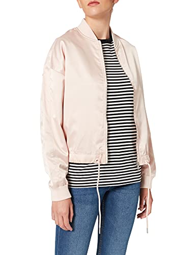 Urban Classics Damska satynowa bluzka kimono, Wielobarwny (jasnoróżowy 760), L