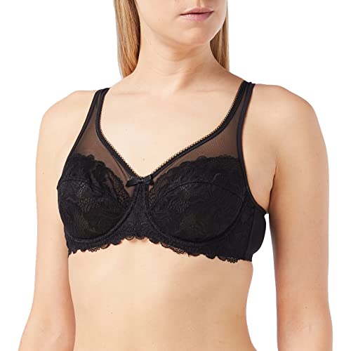 DIM Damski biustonosz z fiszbinami Soutien-Gorge Avec Armatures hojny Essentiel bez wyściółki