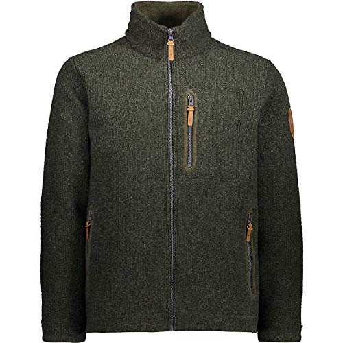 CMP Męska kurtka Wooltech Wool, zielony olej., 3XL