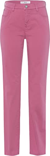 BRAX Damskie spodnie Carola Five-Pocket z satyny bawełnianej, Magnolia, 44W / 32L