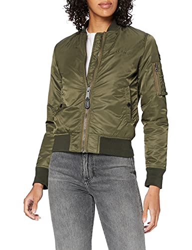 Schott NYC Kurtka damska, Zielony (Army Khaki), XS