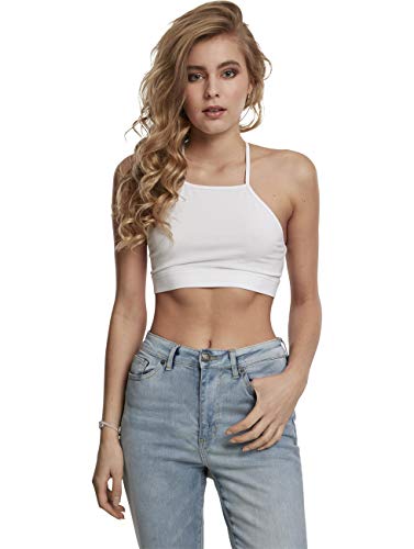 Urban Classics Damska koszulka na ramiączkach, dostępna w wielu różnych kolorach, rozmiary od XS do XXL, biały, XL