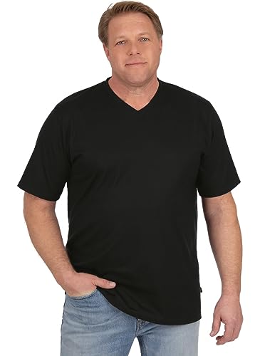 Trigema Męski T-shirt, czarny (schwarz 008), XL