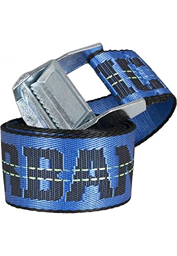 Urban Classics Męski pasek Worker Belt, długość 120 cm, kolor niebieski/czarny/żółty Frozen Yellow, Multicolour (Blk/Blue/Frozenyellow 01601), jeden rozmiar