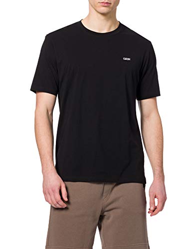 HUGO Męski T-shirt, czarny (Black1), S