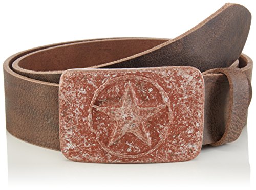 MGM Unisex Fashion Star pasek, Brązowy (Braun-rame 13), 90 cm