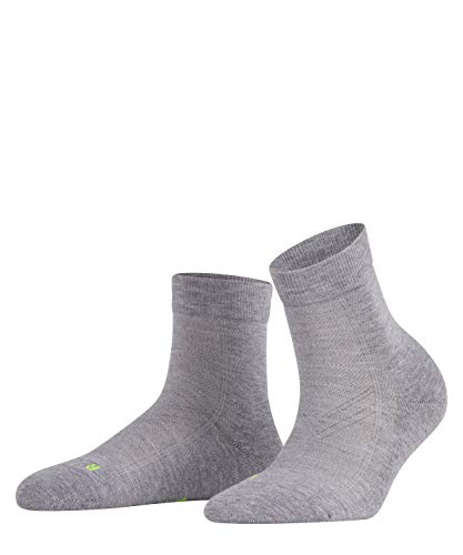 FALKE Kobiety Krótkie skarpety Cool Kick , Tworzywo syntetyczne, 1 Para, Szary (Light Grey 3400); 37-38