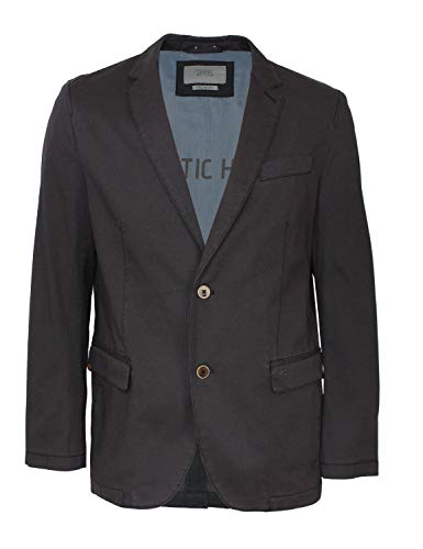 camel active Męska marynarka 442535, szary (Minimal Grey 8), 102