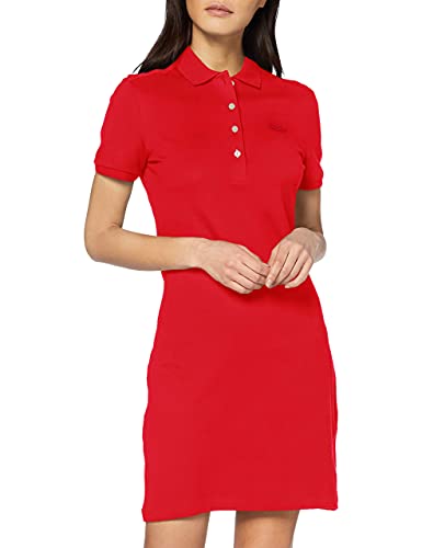 Lacoste Sukienka damska, rouge, 34