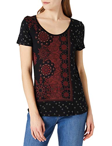 Desigual Ts_estambul t-shirt damski, czarny, XS