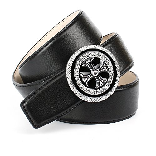 Anthoni Crown Pasek damski, czarny (czarny 010), (Rozmiar producenta:85)