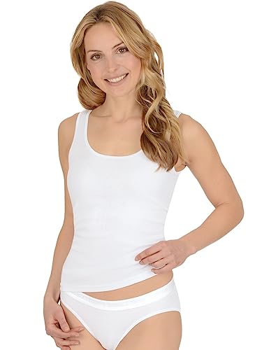 Trigema Kamizelka damska 5854032, Biały (Weiss 001), S