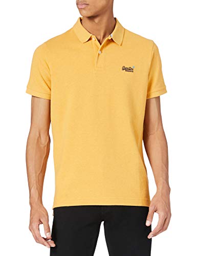 Superdry Męska koszulka polo, Ochre Marl, S