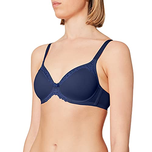 Triumph Beauty-full Darling Wp miseczki biustonosz z fiszbinami Kobiety , niebieski (Deep Water Wg) , 65D