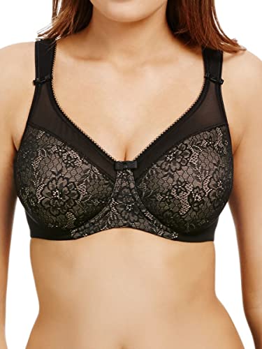Berlei Biustonosz Beauty Minimizer, Czarny, 90J