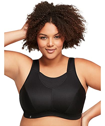 Glamorise Damski biustonosz sportowy Elite Performance No-Bounce Cami bez fiszbin #1067 1067