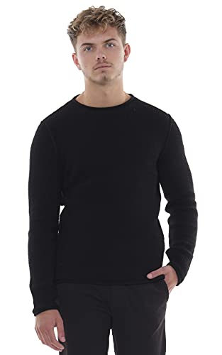 Replay Sweter męski, 098 czarny, L