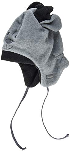 Sterntaler Czapka chłopięca Beanie Hat, Srebrny mel, 45 cm