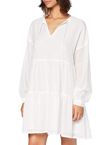 ONLY Damska sukienka Onlaggy L/S WVN, Cloud Dancer, 36