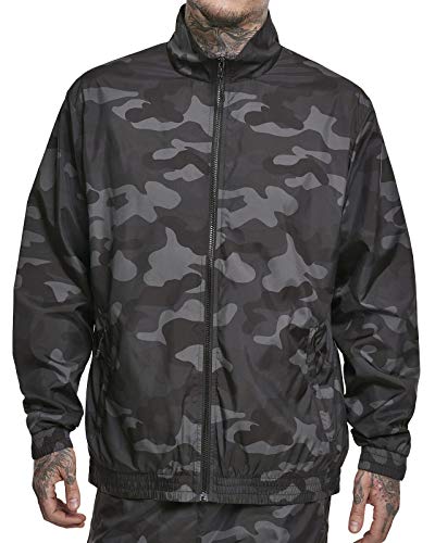Urban Classics Męska kurtka sportowa Camo Track, Wielokolorowa (Darkcamo 00707), M