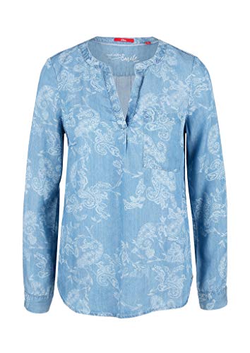 s.Oliver Bluzka damska, Light Blue Paisley, 32 PL