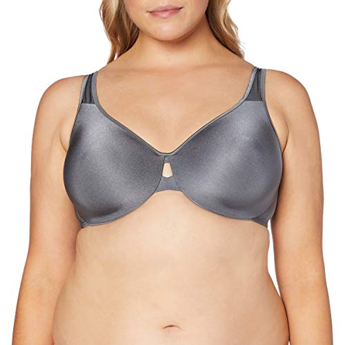 Maidenform Biustonosz damski na co dzień, Szary (srebrna podszewka), 85C