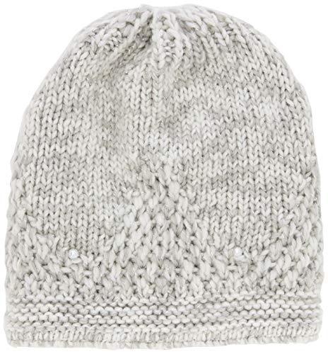 Döll Dziewczęca czapka w stylu boho, dzianinowa czapka, Szary (Light Gray Melange 8100), 51 cm