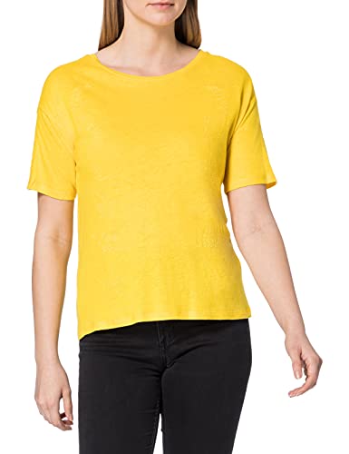 Desigual T-shirt damski Ts_Clementine, żółty, M